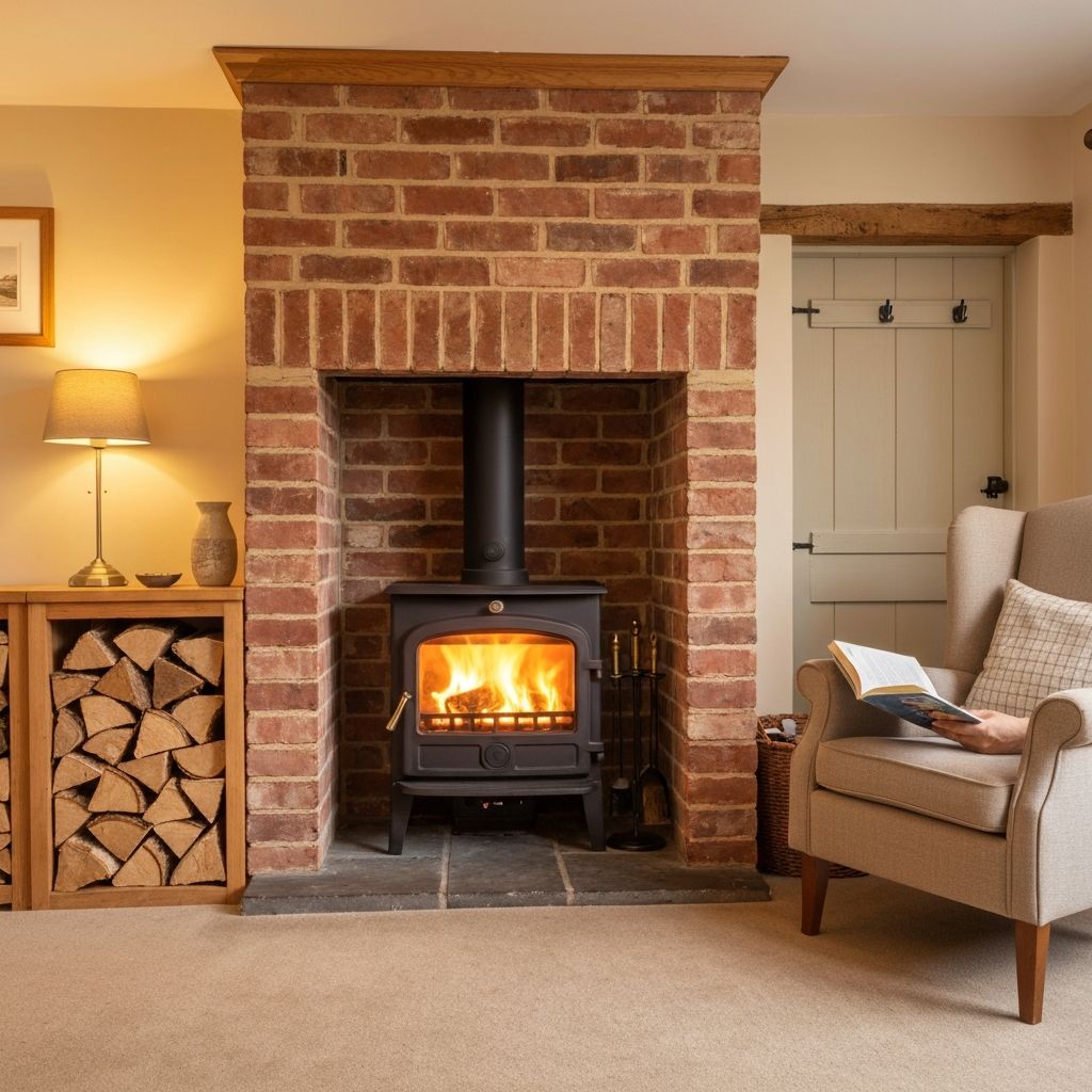 Traditional multi fuel stove