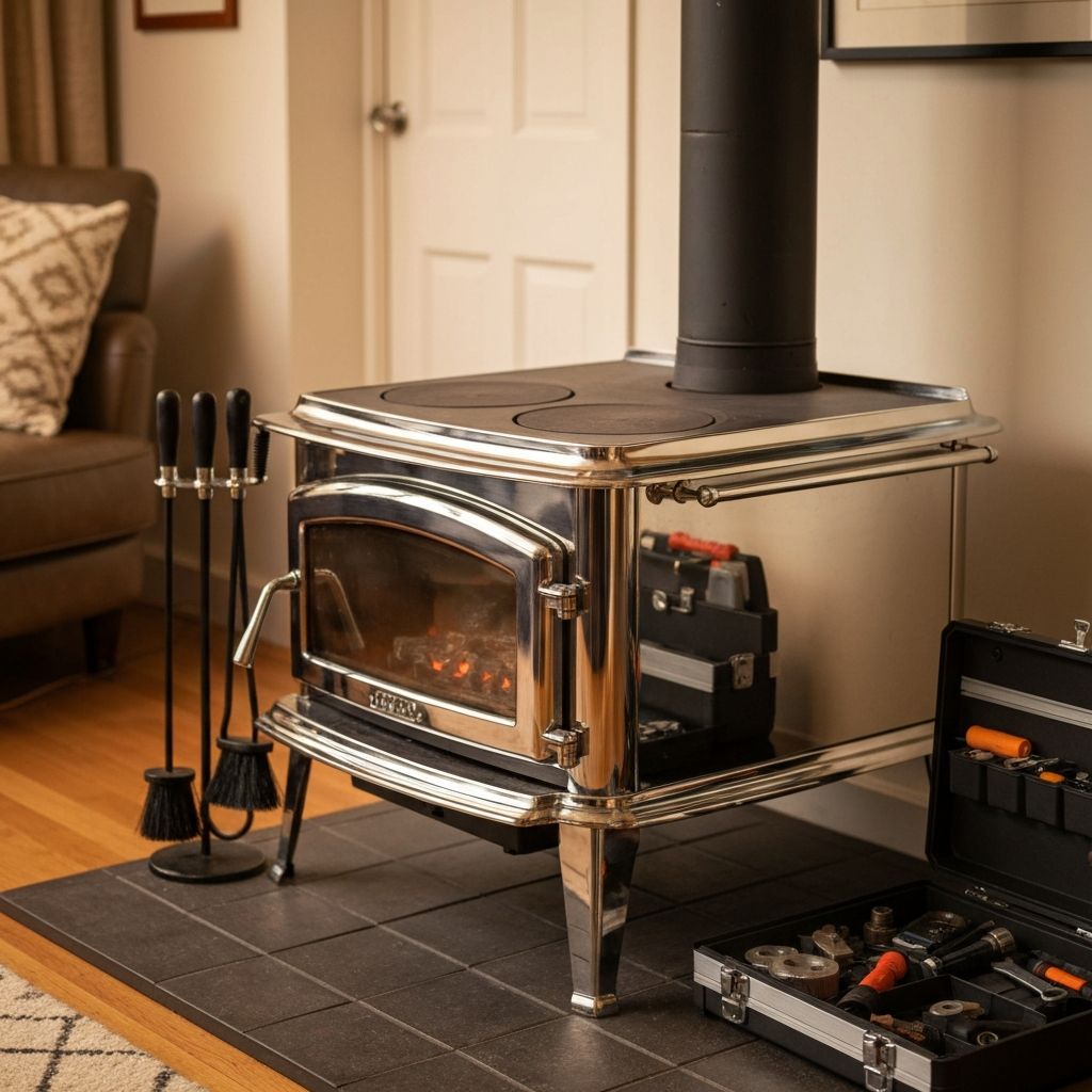 Stove maintenance and servicing